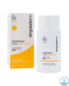 Singuladerm Xpertsun urban natural color light intensity 50 ml