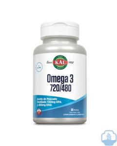 Solaray kal omega 3 720 480 60 perlas