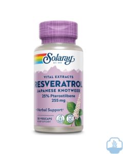 Solaray Reserveratrol 255mg 30 capsulas