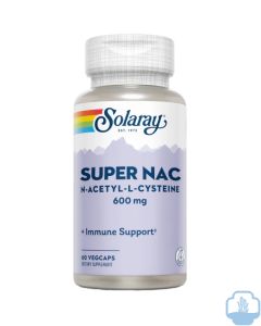 Solaray Super Nac 600mg 60 capsulas