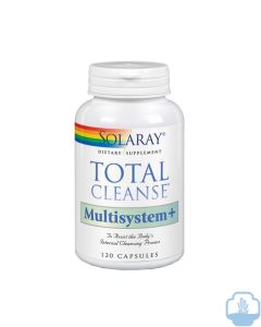 Solaray Total cleanse multisystem+ 120 cápsulas