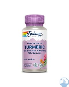 Solaray Turmeric 60 cápsulas 