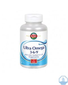 Solaray Ultra Omega 3 6 9 100 perlas