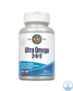 Solaray kal Ultra Omega 3 6 9 50 perlas 