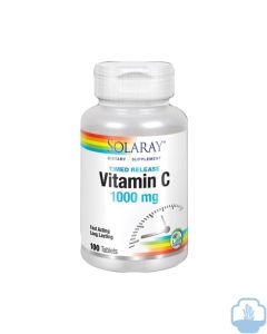 Solaray vitamina c 1000mg 100 comprimidos