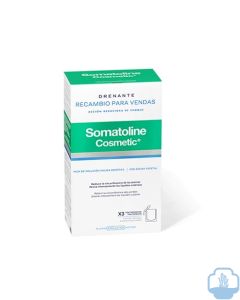 Somatoline Recarga vendas drenantes 6 unds