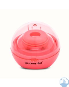 Suavinex Esterilizador de Chupetes Portátil Rosa