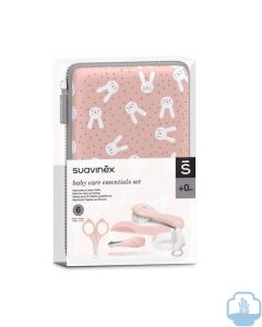 Suavinex set de cuidados color rosa ,Suavinex set de manicura y cuidados color rosa 