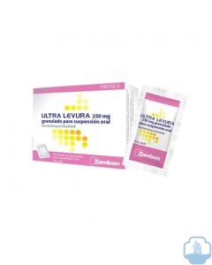 Ultra levura 250 mg 20 sobres