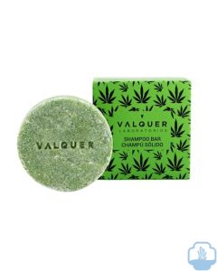 Valquer Champú Sólido Hemp de Extracto de Cannabis y Aceite ce Cáñamo 50 g