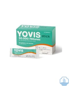 Yovis sticks bucodispersables 10 sobres