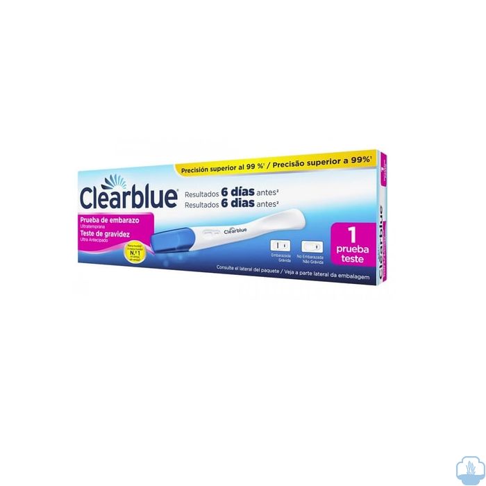 Comprar Clearblue test de embarazo 6 dias antes en farmacia online Parafarmaciaweb