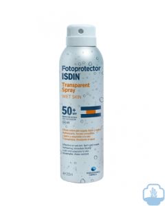 Isdin fotoprotector transparente spray wet skin 50+ 200ml