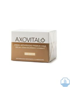Axovital crema antiarrugas premium gold regalo serum