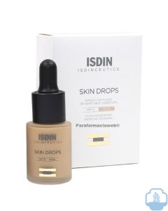 Isdinceutics skin drops maquillaje color sand spf15 15ml