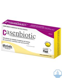 Casenbiotic limon 30 comprimidos