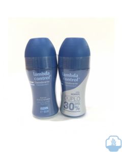 Isdin lambda control desodorante antitranspirante duplo 2x50ml