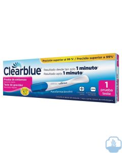 Clearblue test de embarazo plus 1 unidad