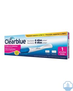 Clearblue test de embarazo early 1 unidad