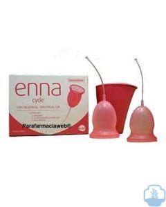 Enna cycle copa menstrual t-s 2 ud