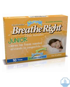 Breathe tiras nasales junior