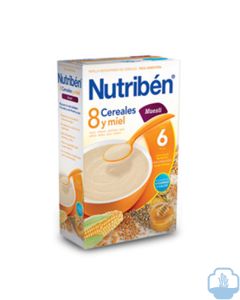 Nutribén Papilla 8 Cereales/Miel Muesli 600g