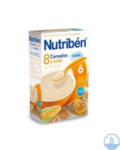 Nutribén Papilla 8 Cereales/Miel Calcio,600g