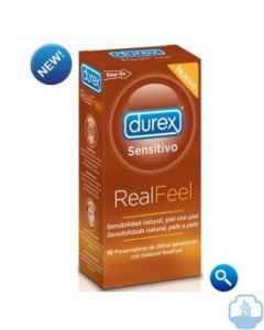 Durex real feel sensitivo 10 preservativos