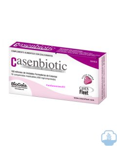 Casenbiotic fresa 10 comprimidos