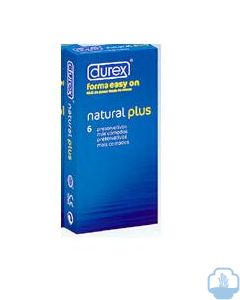 Durex natural plus preservativos 6 uds