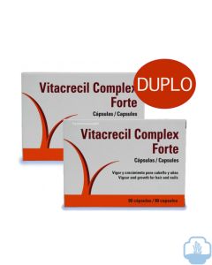 Vitacrecil complex forte 90 capsulas duplo