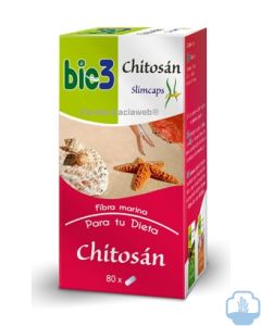 Bie3 chitosan slimcaps 80 capsulas