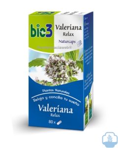 Bie 3 valeriana naturcaps 80 capsulas