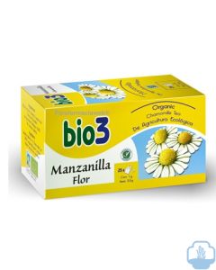 Bio3 manzanilla ecologica 25 bolsitas