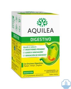 Aquilea digestivo 30 comprimidos masticables 