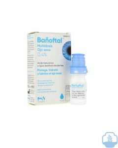 Bañoftal Multidosis Ojo Seco 0,4% 10 ml