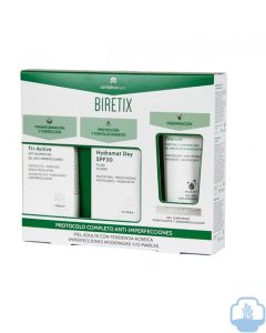 Biretix pack Tri active  gel 50 ml + Hydramat day SPF30 50 ml + regalo Cleanser 75 ml 