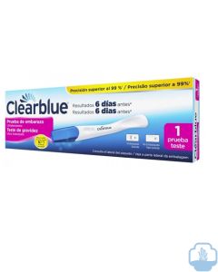 Clearblue prueba de embarazo 6 días antes 