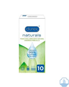 Durex Naturals preservativos 10 unidades