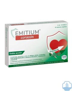 emitium corazon 40 capsulas 