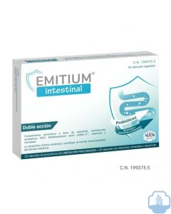 Emitium intestinal 40 cápsulas
