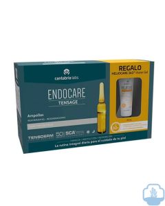 Endocare tensage 20 ampollas + regalo heliocare 360 water gel spf 50 15ml