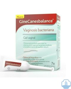 Ginecanesbalance gel vaginal  7 aplicadores 5 ml