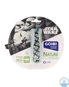 Goibi pulsera mosquitos de Citronela nature Star Wars Stormtrooper 1 unidad