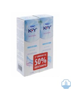 KY sensilube gel lubricante duplo 2 x 75 g