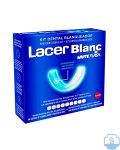 Lacer blanc white flash kit dental blanqueador 