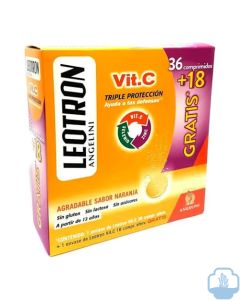 Leotron vit c 36 + 18 comprimidos efervescentes 