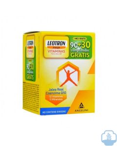 Leotron vitaminas vitalidad 90+30 comprimidos gratis
