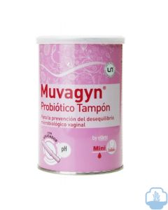 Muvagyn Tampón con Probiótico Mini 9 unidades