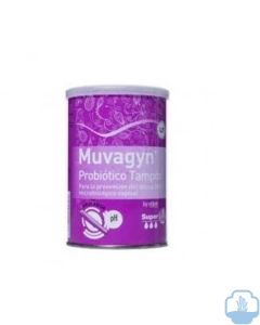 Muvagyn probiotico tampon regular 9 unidades